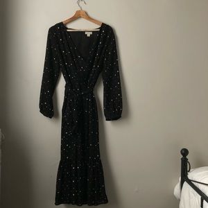 J.Crew/ Point Sur Polka Dot Dress